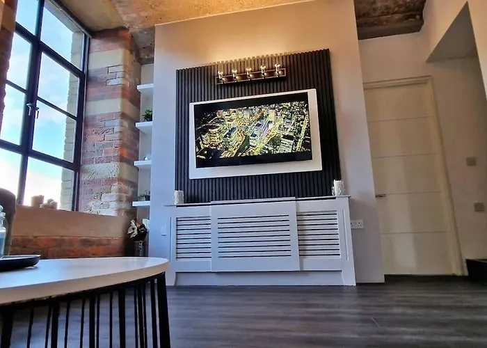 アパート Modern 1 Bed With Secure Gated Parking ブラッドフォード